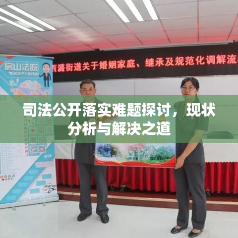 司法公開落實難題探討，現(xiàn)狀分析與解決之道